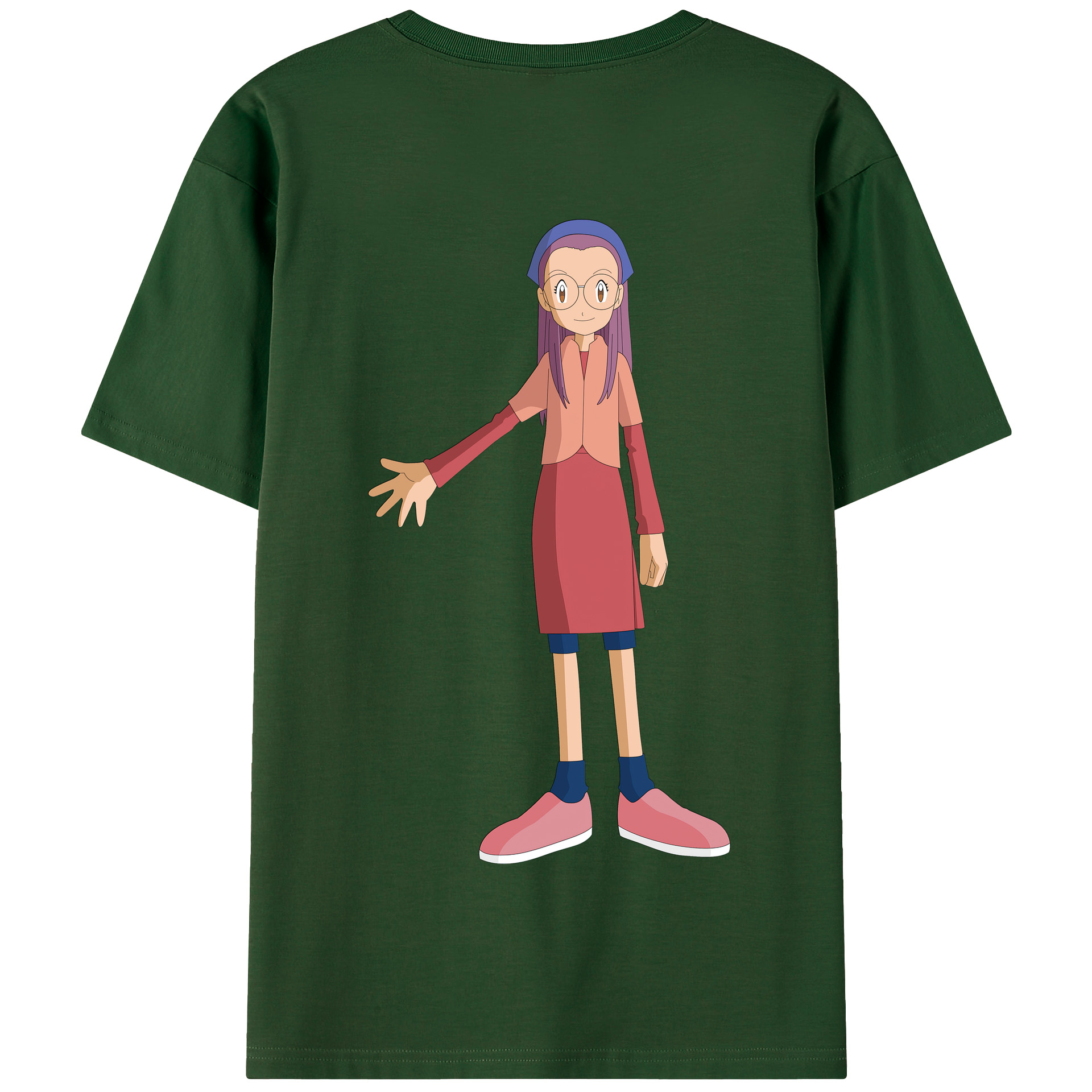 （画像用） Digimon デジタルモンスター/デジモン 綿100％半袖Tシャツ（背面プリント）